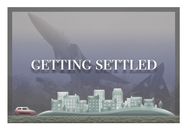 Getting settled banner